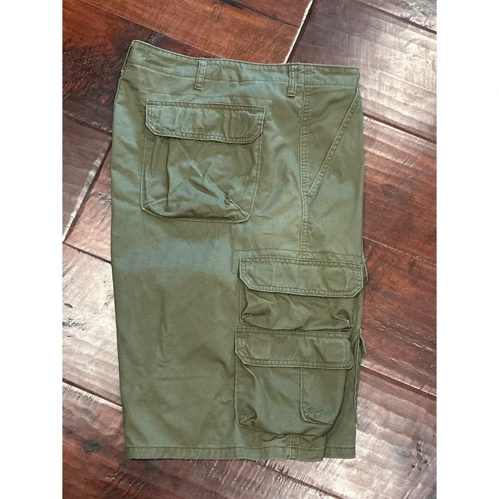 Wrangler Cargo Shorts Mens Size 42 Green Blue Authentics Relaxed Fit Bundle 2pk